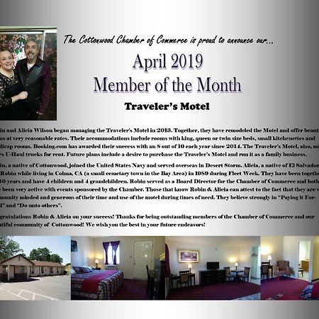 Travelers Motel Cottonwood Экстерьер фото